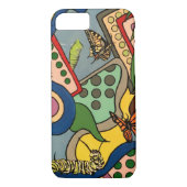 Mitte- des Jahrhundertsabstrakte Case-Mate iPhone Hülle (Rückseite)