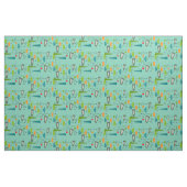 Mitte- des Jahrhundertsatomära-inspiriertes Stoff (Fat Quarter (45,7 x 55,9 cm))