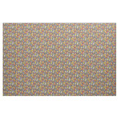 Mitte- des JahrhundertsBlaskapelle auf Grau Stoff (Yard (91,4 cm))