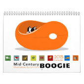 Mitte- des JahrhundertsBoogie-Kalender *reprinted* Kalender (Titelbild)
