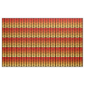 Mitte- des Jahrhundertsdänisches Blätter, Brown, Stoff (Yard (91,4 cm))