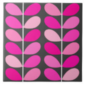 Mitte- des Jahrhundertsdänisches Blätter, Fliese (Vorderseite)