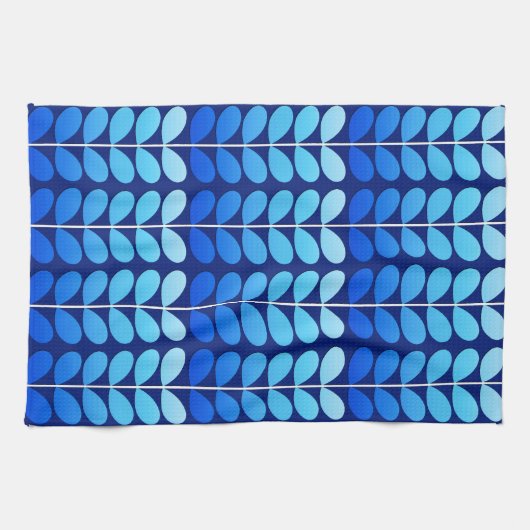 Mitte- des Jahrhundertsdänisches Blätter-, Handtuch (Horizontal)