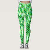 Mitte- des Jahrhundertsdänisches Blätter-, Leggings (Vorderseite)