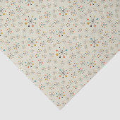 Mitte- des Jahrhundertsinspiriertes atomarmuster Seidenpapier (Ausschnitt)