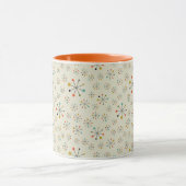 Mitte- des Jahrhundertsinspiriertes atomarmuster Tasse (Zentrum)