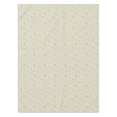 Mitte- des Jahrhundertsinspiriertes atomarmuster Tischdecke (Vorderseite)