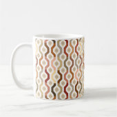 Mitte- des JahrhundertsMod-geometrisches Kaffeetasse (Links)