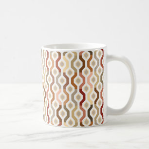 Mitte- des JahrhundertsMod-geometrisches Kaffeetasse