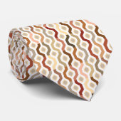 Mitte- des JahrhundertsMod-geometrisches Krawatte (Gerollt)
