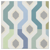 Mitte- des JahrhundertsMod-geometrisches Stoff (Nahaufnahme)