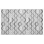 Mitte- des JahrhundertsMod-geometrisches Stoff (Fat Quarter (45,7 x 55,9 cm))