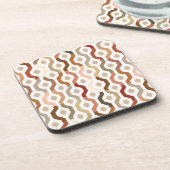 Mitte- des JahrhundertsMod-geometrisches Untersetzer (Linke Seite)