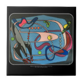 Mitte- des JahrhundertsMod-Raum ist die Fliese (Vorderseite)