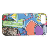 Mitte- des JahrhundertsMod tropische Tiki Case-Mate iPhone Hülle (Rückseite (Horizontal))