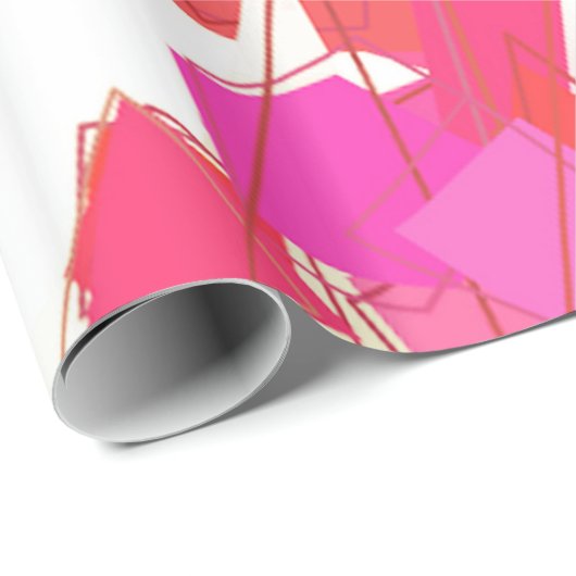 Mitte- des Jahrhundertsmoderne abstrakte, Geschenkpapier (Rolleneckpunkt)