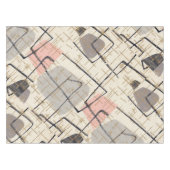 Mitte- des Jahrhundertsmoderne abstrakte Tischdecke (Vorderseite (Horizontal))