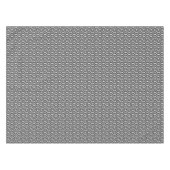 Mitte- des Jahrhundertsmoderne Bänder, Grau, Tischdecke (Vorderseite (Horizontal))