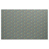 Mitte- des Jahrhundertsmoderne Bereiche und Stoff (Yard (91,4 cm))