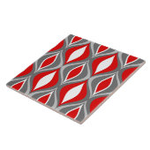 Mitte- des Jahrhundertsmoderne Diamanten, Fliese (Seite)