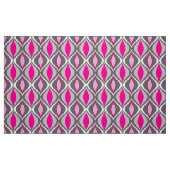 Mitte- des Jahrhundertsmoderne Diamanten, Fuchsie Stoff (Fat Quarter (45,7 x 55,9 cm))