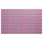 Mitte- des Jahrhundertsmoderne Diamanten, Fuchsie Stoff (Yard (91,4 cm))