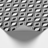 Mitte- des Jahrhundertsmoderne Diamanten, Geschenkpapier (Ecke)