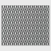 Mitte- des Jahrhundertsmoderne Diamanten, Geschenkpapier (Flach)