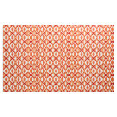 Mitte- des Jahrhundertsmoderne Diamanten, Orange Stoff (Yard (91,4 cm))