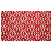Mitte- des Jahrhundertsmoderne Diamanten, rot u. Stoff (Fat Quarter (45,7 x 55,9 cm))