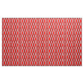 Mitte- des Jahrhundertsmoderne Diamanten, rot u. Stoff (Yard (91,4 cm))