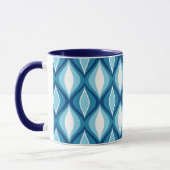 Mitte- des Jahrhundertsmoderne Diamanten, Tasse (Links)