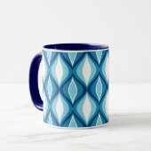 Mitte- des Jahrhundertsmoderne Diamanten, Tasse (Vorderseite Links)