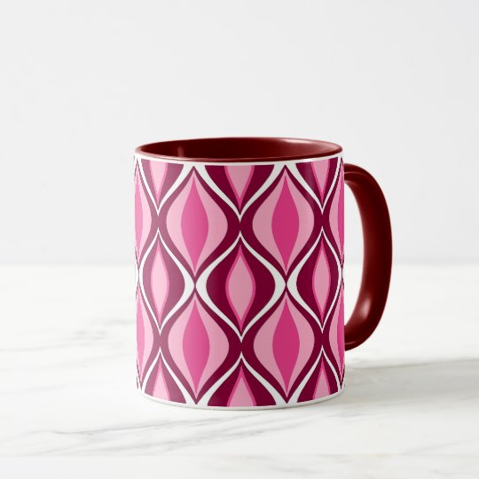 Mitte- des Jahrhundertsmoderne Diamanten, Tasse