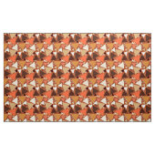 Mitte- des Jahrhundertsmoderne Dreiecke, TAN, Stoff (Yard (91,4 cm))
