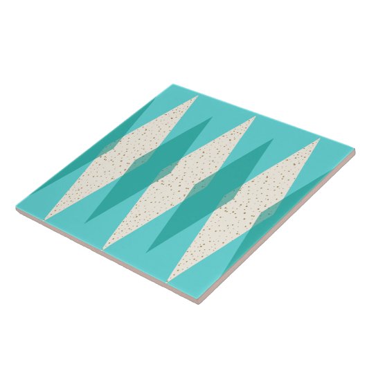 Mitte- des Jahrhundertsmoderne Fliese (Seite)