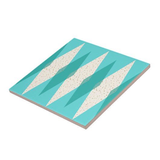 Mitte- des Jahrhundertsmoderne Fliese (Seite)