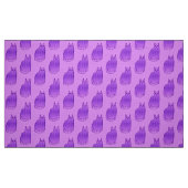 Mitte- des Jahrhundertsmoderne Katze, Orchidee und Stoff (Fat Quarter (45,7 x 55,9 cm))