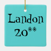 Mitte- des Jahrhundertsmoderne Keramikornament (Rückseite)