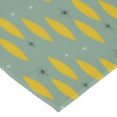 Mitte- des Jahrhundertsmoderne Ovale, Tischdecke (Schrägansicht)