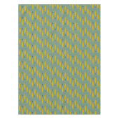 Mitte- des Jahrhundertsmoderne Ovale, Tischdecke (Vorderseite)