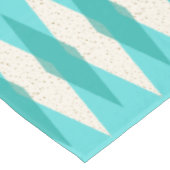 Mitte- des Jahrhundertsmoderne Rauten-Tischdecke Tischdecke (Schrägansicht)