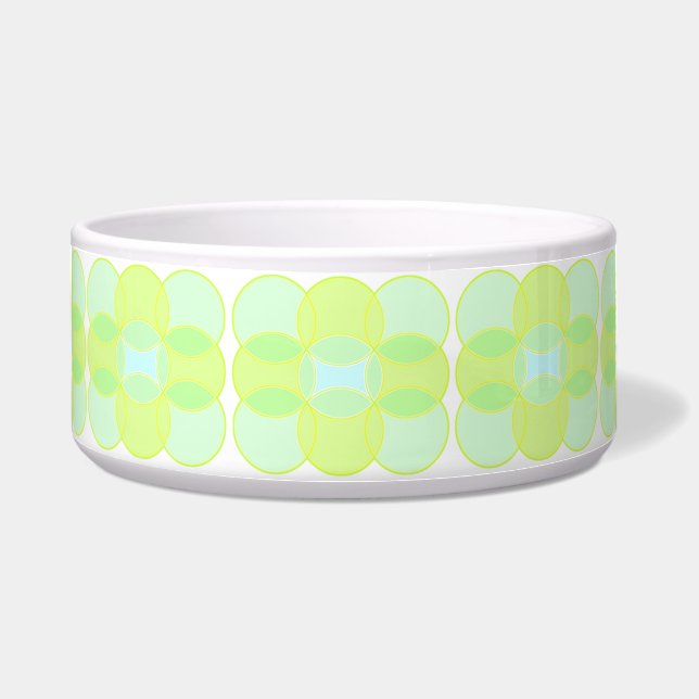 Mitte- des Jahrhundertsmoderne Retro grüne Napf (Vorderseite)
