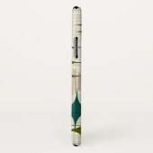 Mitte- des Jahrhundertsmoderne Sternexplosionen Case-Mate iPhone Hülle (Hinten/Rechts)