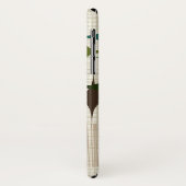 Mitte- des Jahrhundertsmoderne Sternexplosionen Case-Mate iPhone Hülle (Hinten/Links)