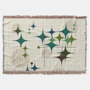 Mitte- des Jahrhundertsmoderne Sternexplosionen Decke