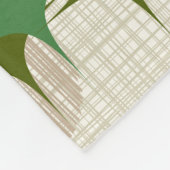 Mitte- des Jahrhundertsmoderne Sternexplosionen Fleecedecke (Ecke)