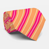 Mitte- des Jahrhundertsmoderne Streifen, Krawatte (Gerollt)
