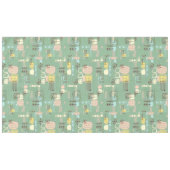 Mitte- des Jahrhundertsmoderne Tischdecke (Vorderseite (Horizontal))