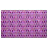 Mitte- des Jahrhundertsmoderner Diamant-Druck, Stoff (Yard (91,4 cm))